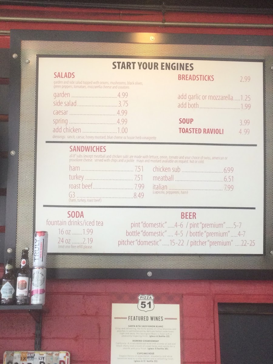 Pizza 51 Menu - Image 2